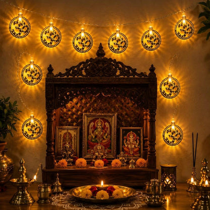 Sacred Om LED String Lights
